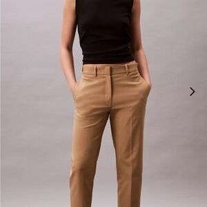 Calvin Klein Cotton Stretch Straight Fit Chino Pants - NWT - Size 00